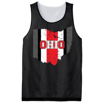 Ohio State Pride Striped Mesh Reversible Basketball Jersey Tank