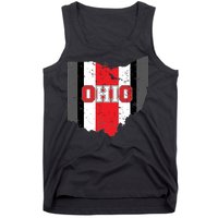 Ohio State Pride Striped Tank Top