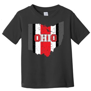 Ohio State Pride Striped Toddler T-Shirt