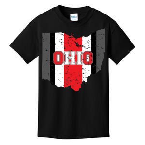 Ohio State Pride Striped Kids T-Shirt