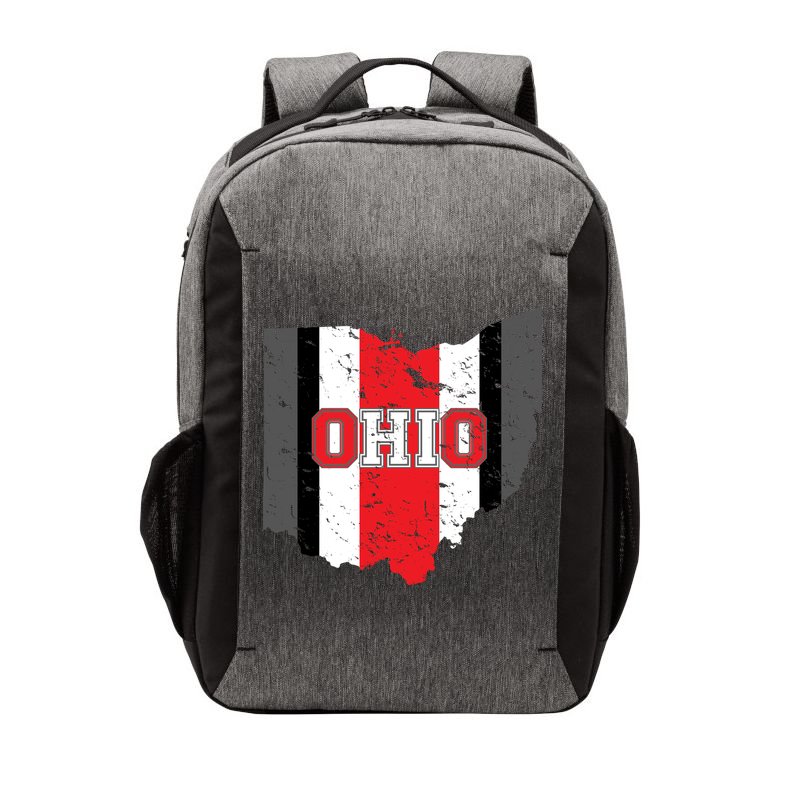 Ohio State Pride Striped Vector Backpack