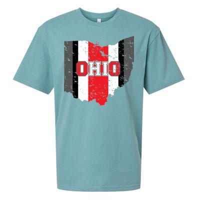 Ohio State Pride Striped Sueded Cloud Jersey T-Shirt