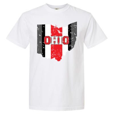 Ohio State Pride Striped Garment-Dyed Heavyweight T-Shirt