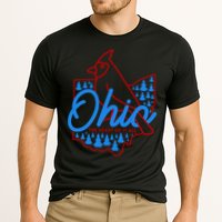 Ohio The Heart Of It All State Bird Cardinal Performance Shirt