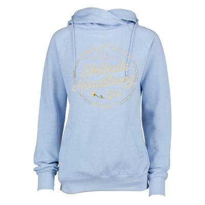 Obstinate Headstrong Jane Austen Pride And Prejudice Gift Womens Funnel Neck Pullover Hood