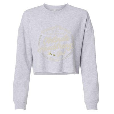 Obstinate Headstrong Jane Austen Pride And Prejudice Gift Cropped Pullover Crew