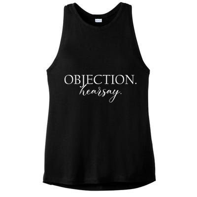 Objection Hearsay Johnny Depp Ladies PosiCharge Tri-Blend Wicking Tank