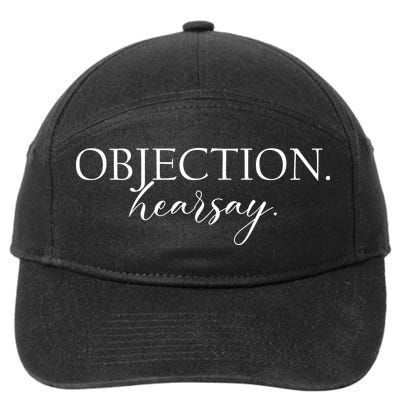 Objection Hearsay Johnny Depp 7-Panel Snapback Hat