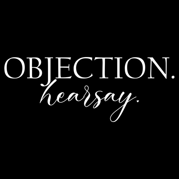 Objection Hearsay Johnny Depp 16 in Basic Backpack