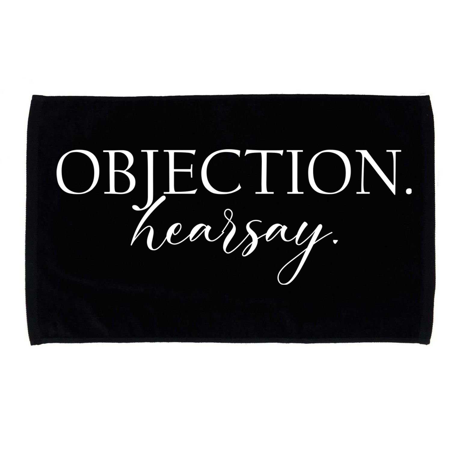 Objection Hearsay Johnny Depp Microfiber Hand Towel