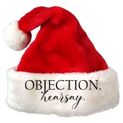 Objection Hearsay Johnny Depp Premium Christmas Santa Hat