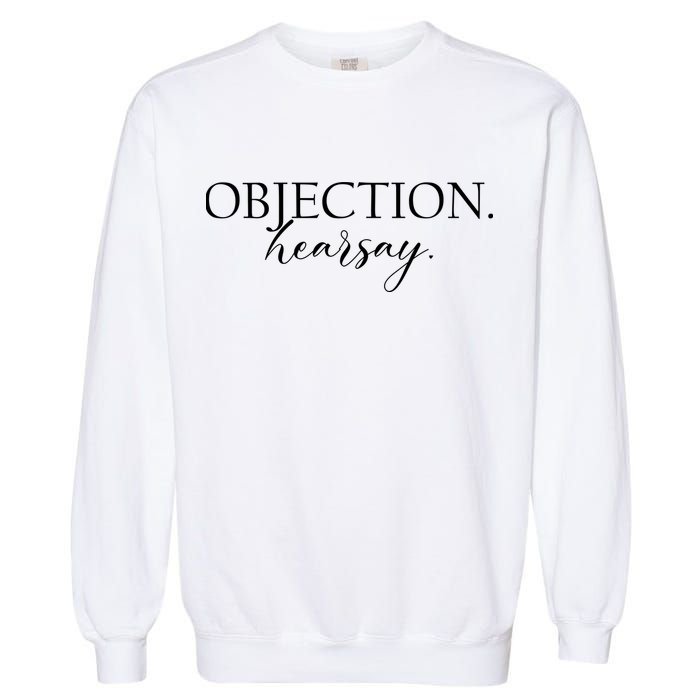 Objection Hearsay Johnny Depp Garment-Dyed Sweatshirt