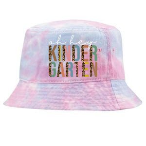 Oh Hey Kindergarten Back To School Tie-Dyed Bucket Hat