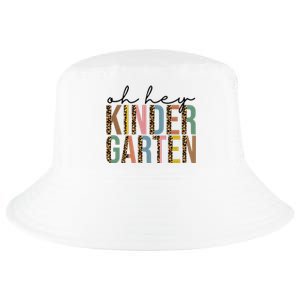 Oh Hey Kindergarten Back To School Cool Comfort Performance Bucket Hat