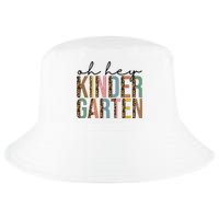 Oh Hey Kindergarten Back To School Cool Comfort Performance Bucket Hat