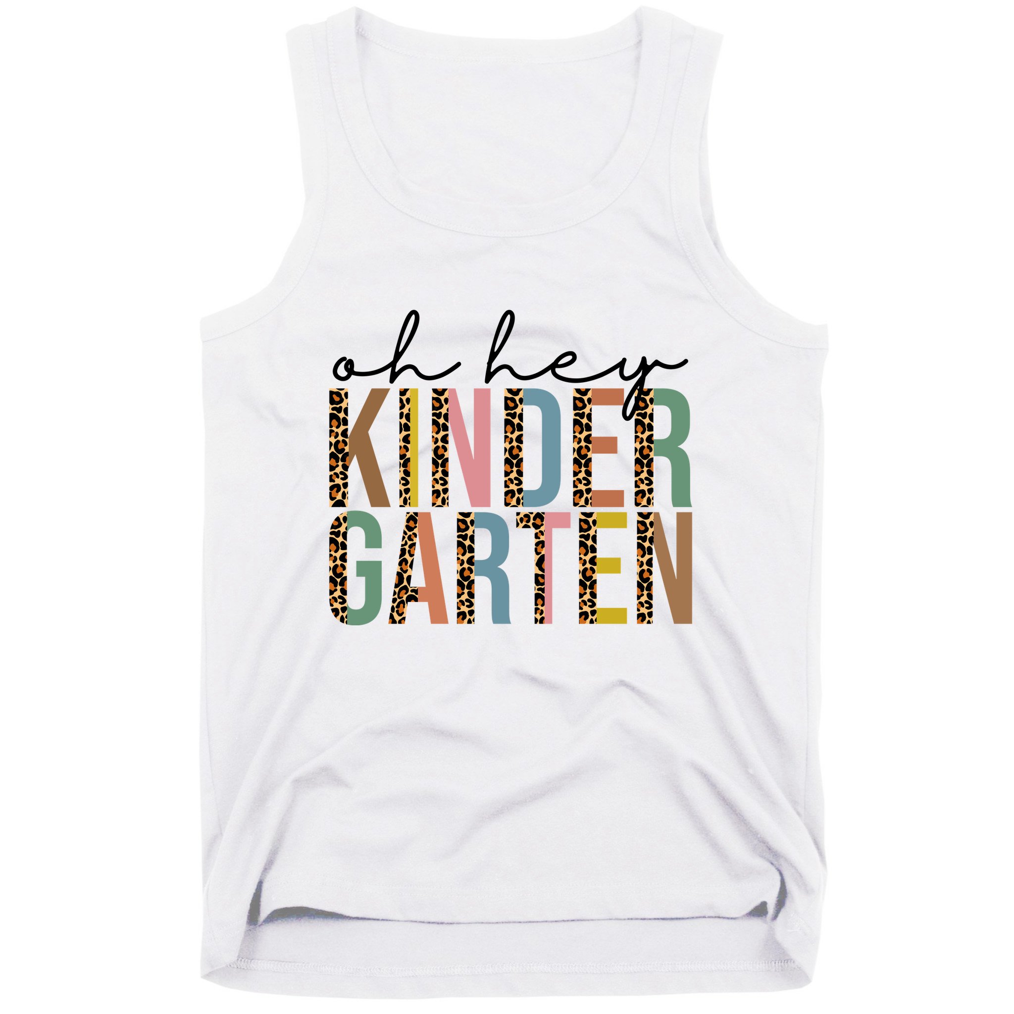 Oh Hey Kindergarten Back To School Tank Top