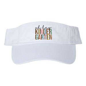 Oh Hey Kindergarten Back To School Valucap Bio-Washed Visor