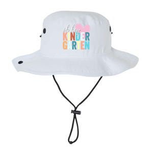 Oh Hey Kindergarten Back To School Students Teacher Retro Funny Gift Legacy Cool Fit Booney Bucket Hat