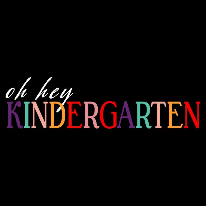 Oh Hey Kindergarten Toddler T-Shirt