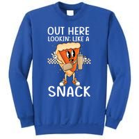 Out Here Lookin Like A Snack Pumpkin Pie Thanksgiving Gift Sweatshirt