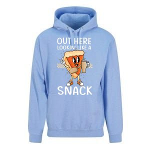 Out Here Lookin Like A Snack Pumpkin Pie Thanksgiving Gift Unisex Surf Hoodie