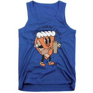 Out Here Lookin Like A Snack Pumpkin Pie Thanksgiving Gift Tank Top