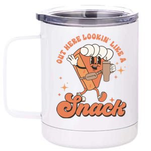 Out Here Lookin Like A Snack Stanley Tumbler Belt Bag Boojee Gift 12 oz Stainless Steel Tumbler Cup