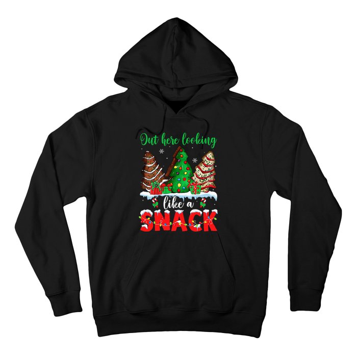 Out Here Looking Like A Snack Christmas Trees Hoodie