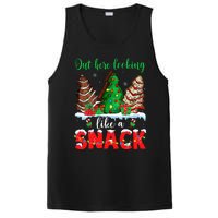 Out Here Looking Like A Snack Christmas Trees PosiCharge Competitor Tank