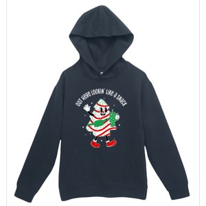 Out Here Looking Like A Snack Christmas Tree Cake Gift Urban Pullover Hoodie