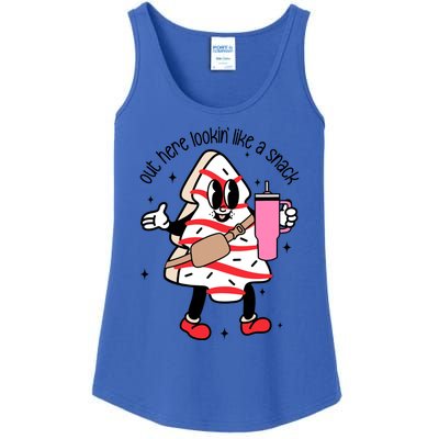 Out Here Looking Like A Snack Gift Ladies Essential Tank