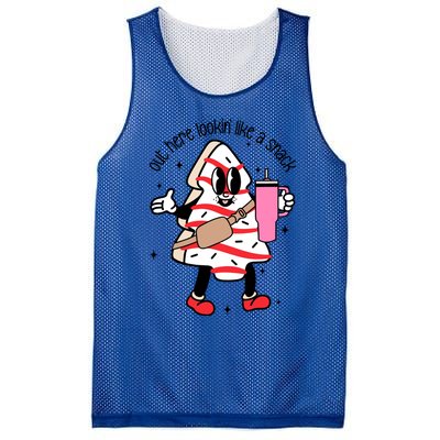 Out Here Looking Like A Snack Gift Mesh Reversible Basketball Jersey Tank