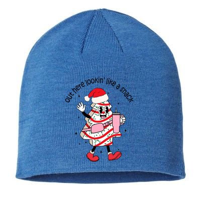 Out Here Lookin Like A Snack Boojee Christmas Tree Cake Gift Sustainable Beanie