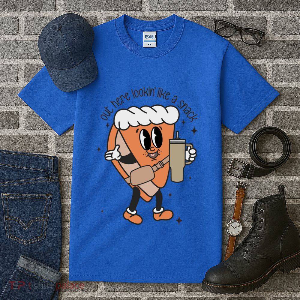 Out Here Looking Like A Snack Thanksgiving Pumpkin Pie Gift Tall T-Shirt