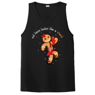 Out Here Looking Like A Snack Boujee Xmas Gingerbread PosiCharge Competitor Tank