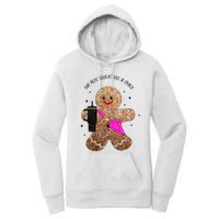 out here looking like a snack gingerbread man Women's Pullover Hoodie