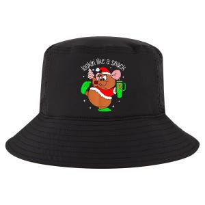 Out Here Looking Like A Snack Funny Mouse Christmas Cool Comfort Performance Bucket Hat