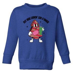 Out Here Lookin Like A Snack Stanley Tumbler Xmas Tree Cake Gift Toddler Sweatshirt