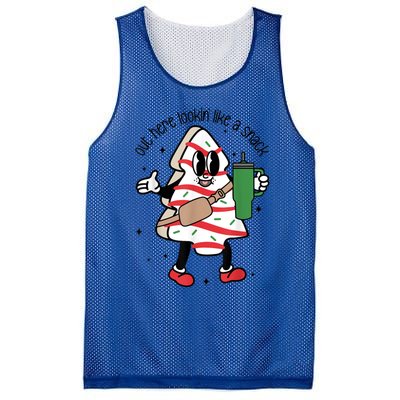 Out Here Lookin Like A Snack Cute Gift Mesh Reversible Basketball Jersey Tank