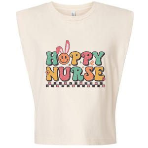 One Hoppy L&D Nicu Icu Picu Cardiac Nurse Easter Garment-Dyed Women's Muscle Tee