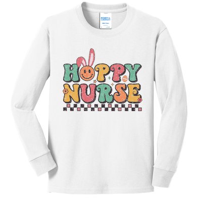 One Hoppy L&D Nicu Icu Picu Cardiac Nurse Easter Kids Long Sleeve Shirt