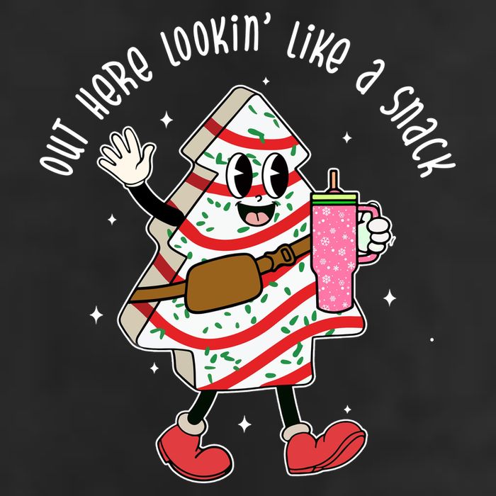 Out Here Lookin Like A Snack Christmas Funny Cool Comfort Performance Bucket Hat