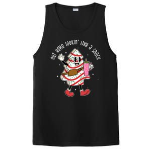 Out Here Lookin Like A Snack Christmas Funny PosiCharge Competitor Tank