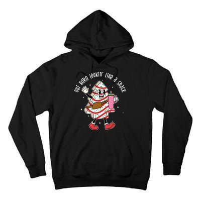 Out Here Lookin Like A Snack Christmas Funny Tall Hoodie