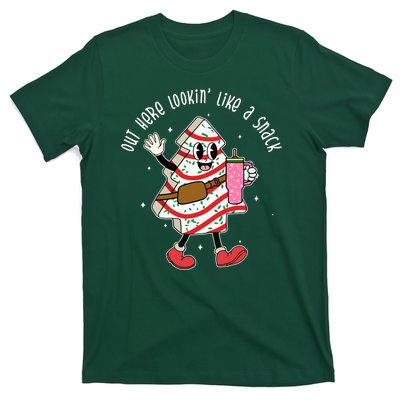 Out Here Lookin Like A Snack Christmas Funny T-Shirt