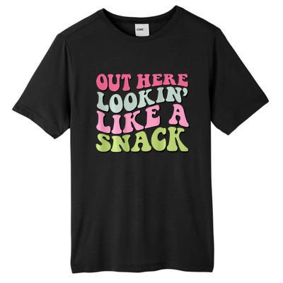 Out Here Lookin Like A Snack  Tall Fusion ChromaSoft Performance T-Shirt