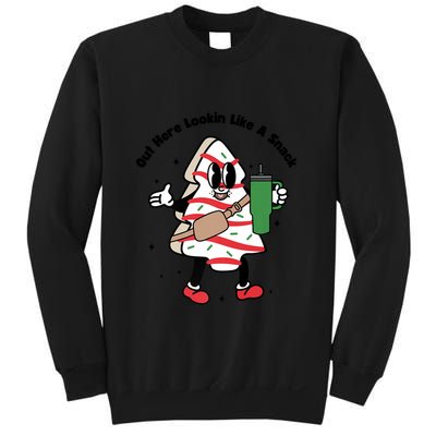 Out Here Lookin Like A Snack Christmas Sweatshirt