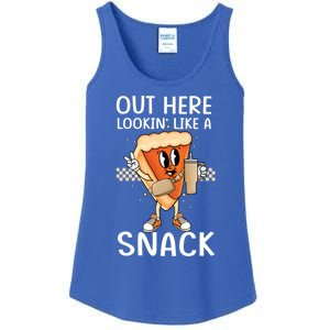 Out Here Lookin Like A Snack Pumpkin Pie Thanksgiving Gift Ladies Essential Tank