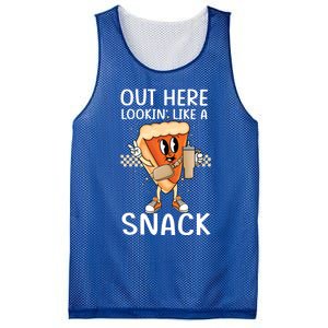 Out Here Lookin Like A Snack Pumpkin Pie Thanksgiving Gift Mesh Reversible Basketball Jersey Tank