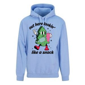 Out Here Lookin Like A Snack Stanley Tumbler Funny Christmas Gift Unisex Surf Hoodie